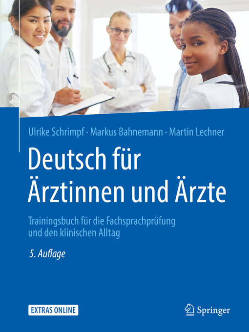 Title details for Deutsch für Ärztinnen und Ärzte by Ulrike Schrimpf - Available